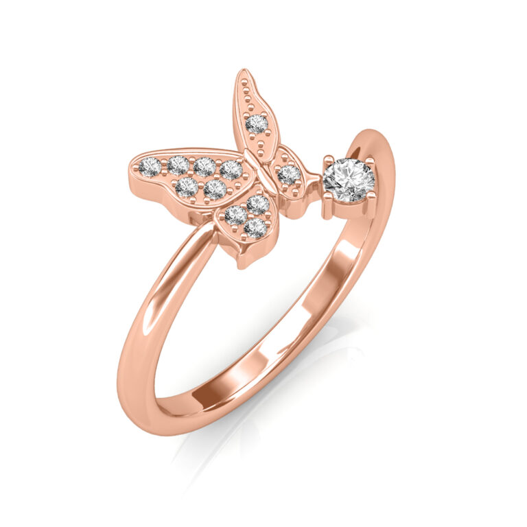 The Eva Butterfly Ring