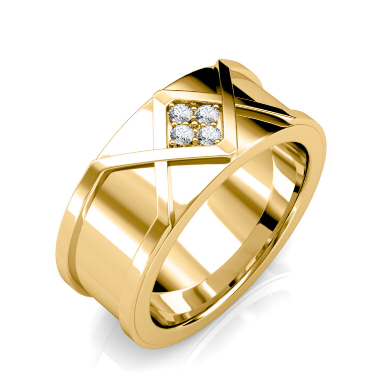 The Ross Diamond Ring For Him