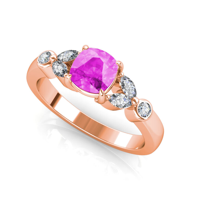 The Tracy Sapphire Engagement Ring